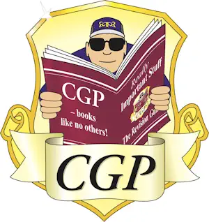 CGP Logo man holding book - Funded By CGP Trust Fund