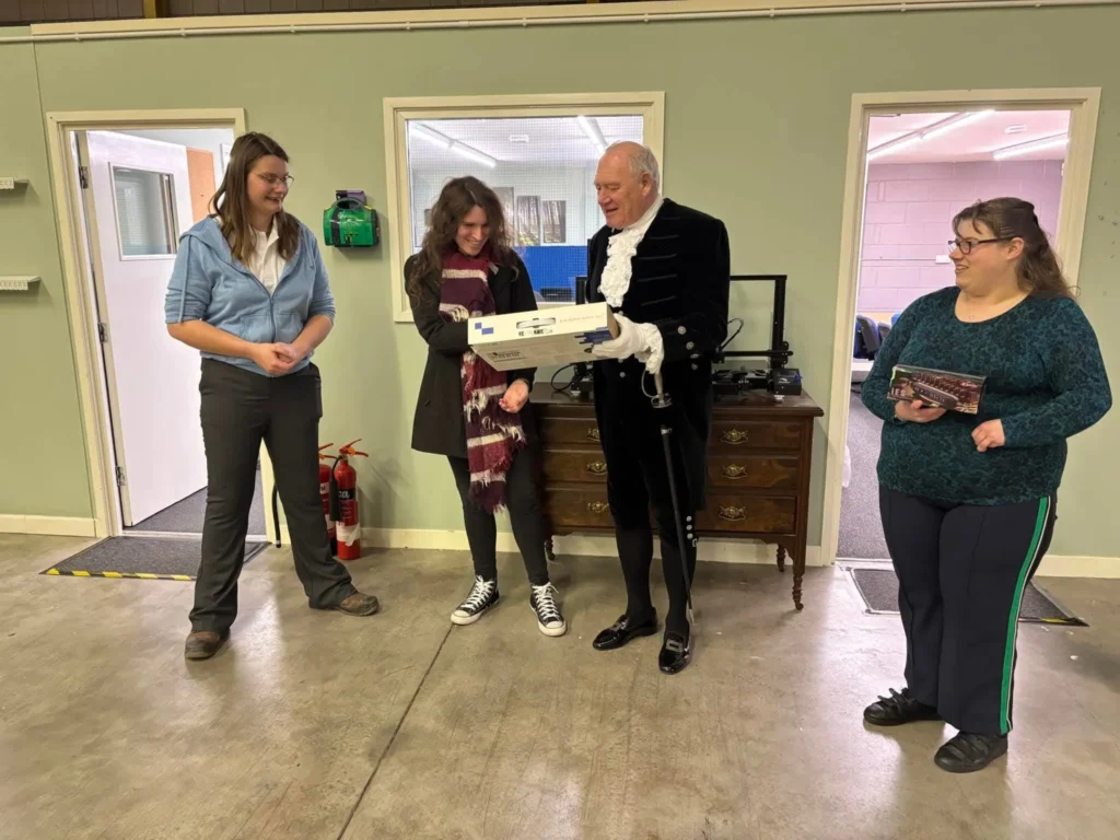 Award given to learners in the workplace gateway programme for whamos training and development